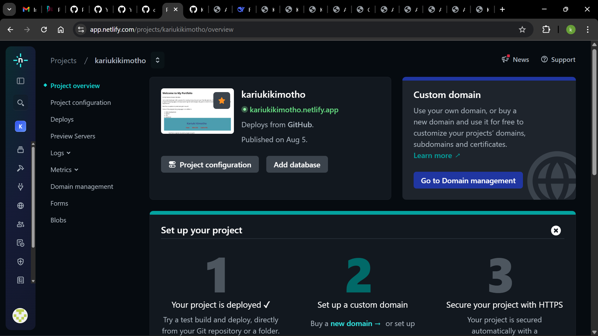 First Website